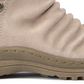 Baretraps Womens Beige Ruched Metal Buttons Fur Trim Cushioned Water Resistant Alick Round Toe Zip-up Snow Boots 9.5 M