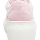 Madden Girl Women's Padded Comfort Ollie Round Toe Platform Lace up Athletic Sneakers Pink Size 9.5 M