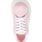 Madden Girl Women's Padded Comfort Ollie Round Toe Platform Lace up Athletic Sneakers Pink Size 9.5 M