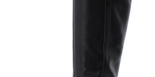 Giani Bernini Women's Rozario Leather Tall Knee High Boots Black Size 7M
