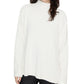 Sanctuary Women's Long Sleeve Turtle Neck Sweater White Size Medium