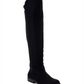 Style & Co Women's a Line Dual Zippers Cushioned Hayley Round Toe Block Heel Zip up Boots Black Size 5 M