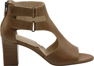 Adrienne Vittadini Women's Rea Block Heel Sandals Brown Size 10M