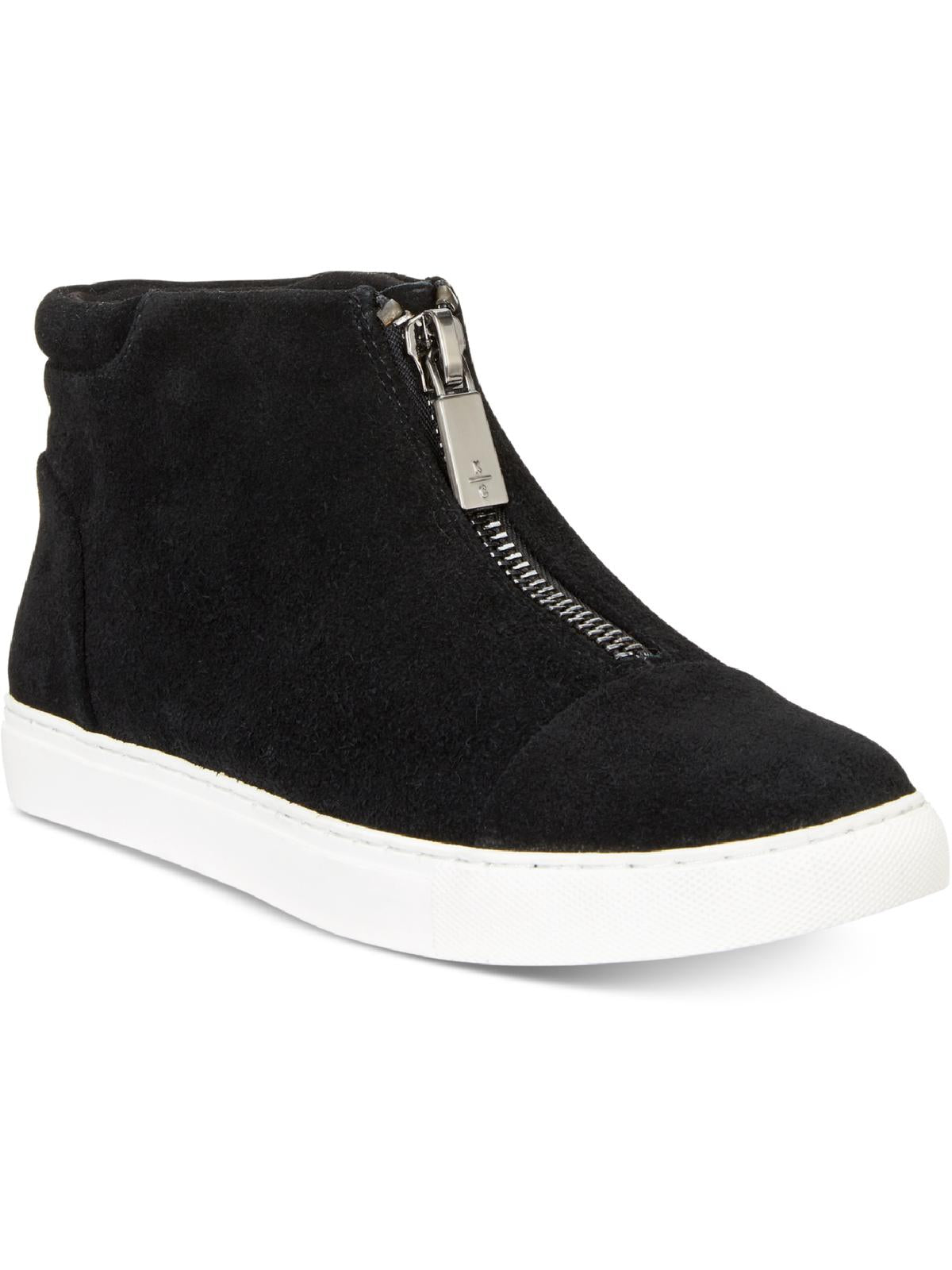 Kenneth Cole New York Women's Kayla Suede Casual and Fashion Sneakers Black Size 7.5 M