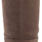 Lucky Brand Women's Fukko Canteen Suede Pointed Cone Heel Mid Calf Boot Brown Size 8 M