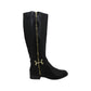 Thalia Sodi Womens Vigi Leather Closed Toe Knee High Fashion Boots Black Size 11 M