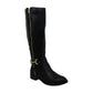 Thalia Sodi Womens Vigi Leather Closed Toe Knee High Fashion Boots Black Size 11 M