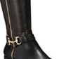 Thalia Sodi Womens Vigi Leather Closed Toe Knee High Fashion Boots Black Size 11 M