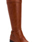 Style & Co. Womens Vannie Faux Leather Zipper Riding Boots Brown Size 5 M
