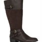 Style & Co Women's Ashliie Faux Leather Fashion Dress Boots Brown Size 6M