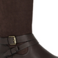 Style & Co Women's Ashliie Faux Leather Fashion Dress Boots Brown Size 6M