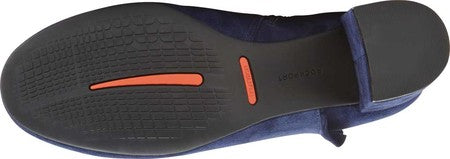 Rockport Women's Total Motion Oaklee Ruffle Ankle Bootie Blue Size 7 M