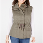 American Rag Junior's Cargo Vest Green Size Large