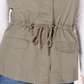 American Rag Junior's Cargo Vest Green Size Large