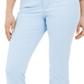 Charter Club Women's Lexington Straight Leg Jeans Blue Size 10