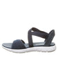 BEARPAW Women's Sandals Navy Rae Sandal Women Size 6