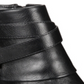 Thalia Sodi Womens Black Cushioned Comfort Buckle Accent Zipper Accent Tully Round Toe Block Heel Zip-up Booties 11 M