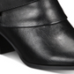 Thalia Sodi Womens Black Cushioned Comfort Buckle Accent Zipper Accent Tully Round Toe Block Heel Zip-up Booties 11 M