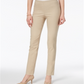 Charter Club Women's Tummy Control Ankle Pants Brown Size 14 Petite