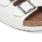 Madden Girl Women's Goldiie Footbed Sandals White Size 6.5 M