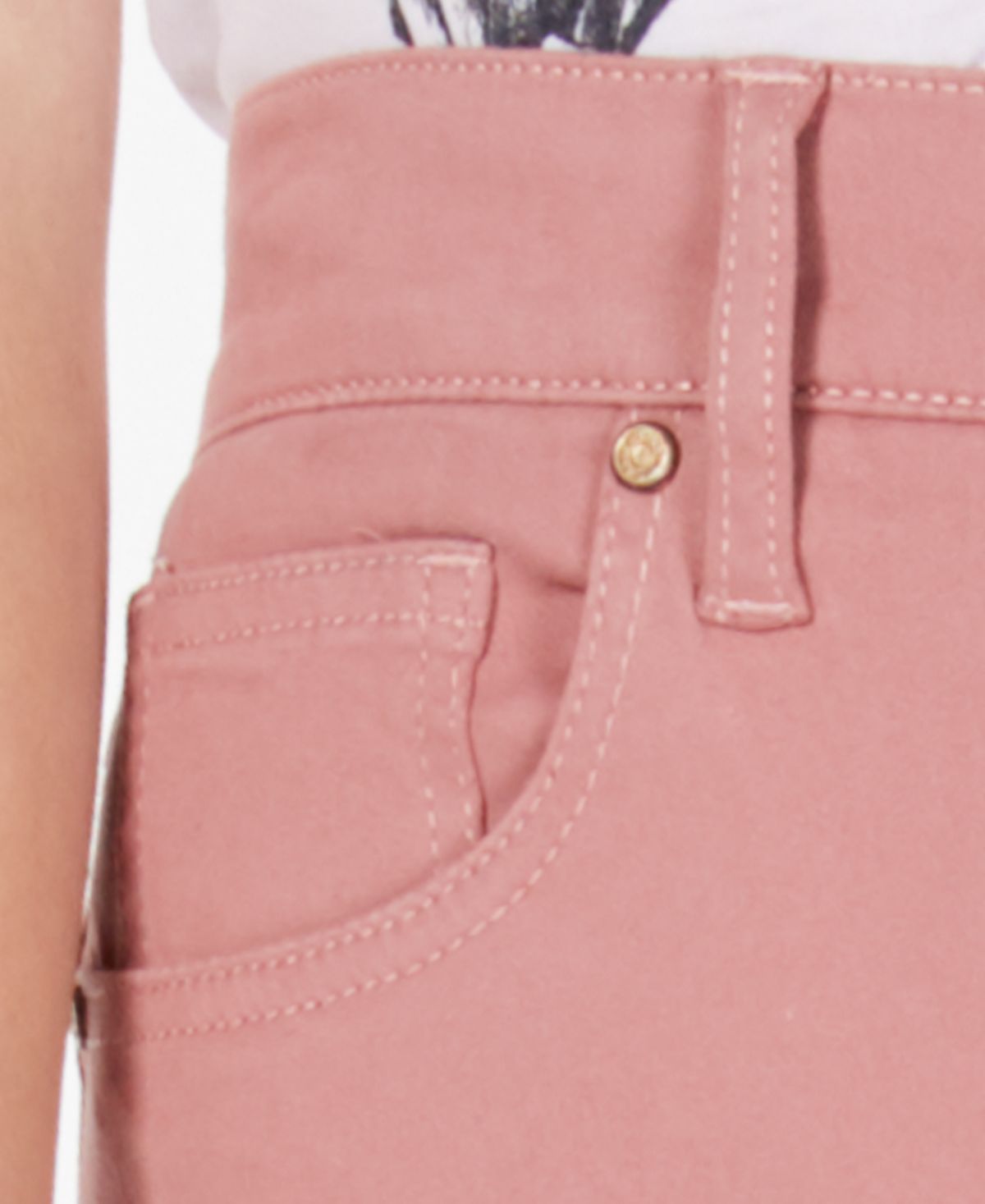 Celebrity Pink Junior's High Rise Ankle Skinny Jeans Brown Size 15