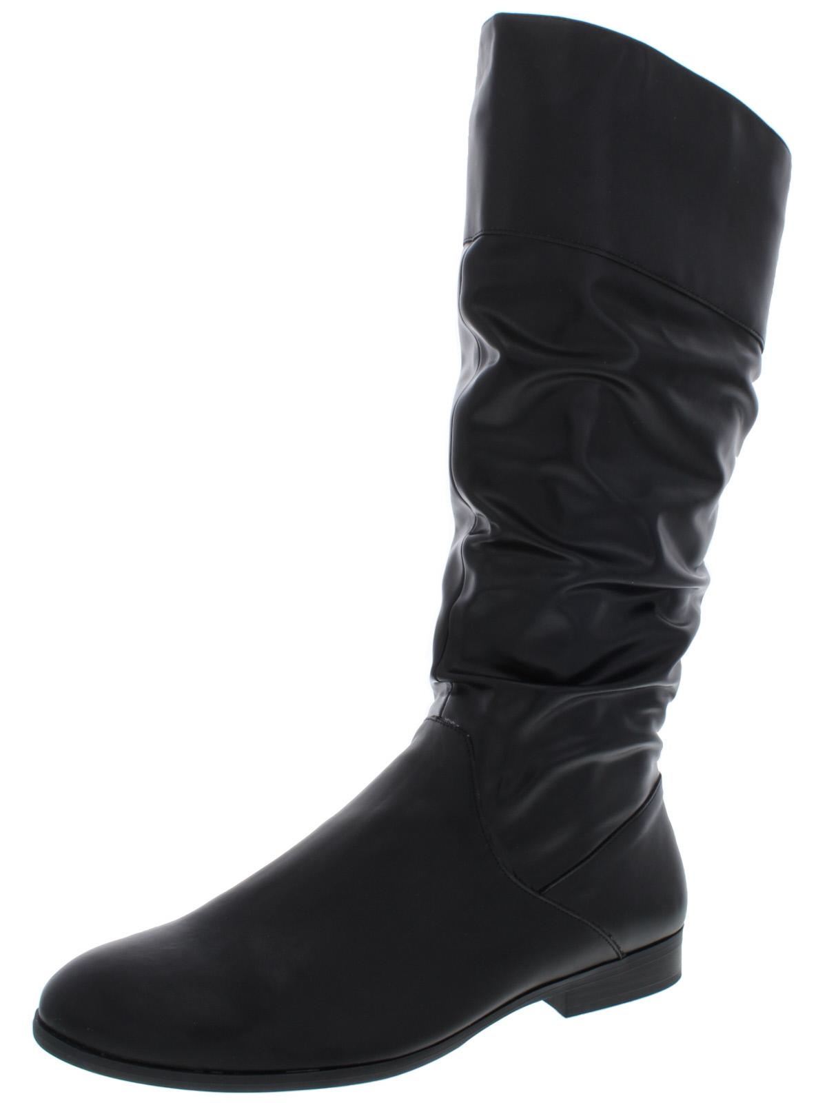 Style & Co Kelimae Scrunched Boots  Women's Shoes Black Size 5 M