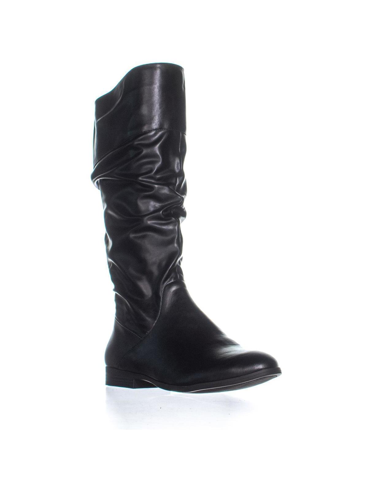 Style & Co Kelimae Scrunched Boots  Women's Shoes Black Size 5 M