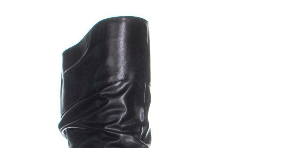 Style & Co Kelimae Scrunched Boots  Women's Shoes Black Size 5 M