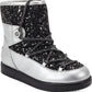 GBG Los Angeles Womens Aylan Glitter Fashion Ankle Boots Black 10 M