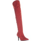 INC International Concepts Women's Fabric Pointed Shoes Red Size 6 M