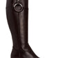 Alfani Women's Bexleyy Leather Knee Hgh Riding Boots Brown Size 5 M