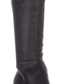 Marc Fisher Women's Thora Leather Pointed Toe Over Knee Fashion Boots Black Size 5.5 M