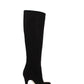 INC International Concepts Women's Taisa Almond Toe Knee High Fashion Boots Black Size 8.5 M