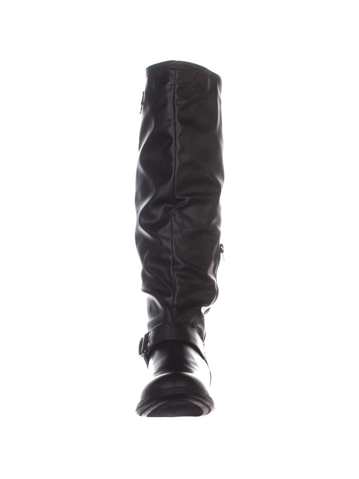 XOXO Women's Minkler Knee High Boots Black Size 11