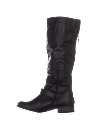 XOXO Women's Minkler Knee High Boots Black Size 11