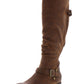 Baretraps Women's Yanessa Tall Riding Boots Brown Size 6 M
