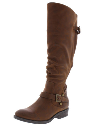Baretraps Women's Yanessa Tall Riding Boots Brown Size 6 M