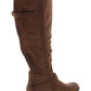 Baretraps Women's Yanessa Tall Riding Boots Brown Size 6 M