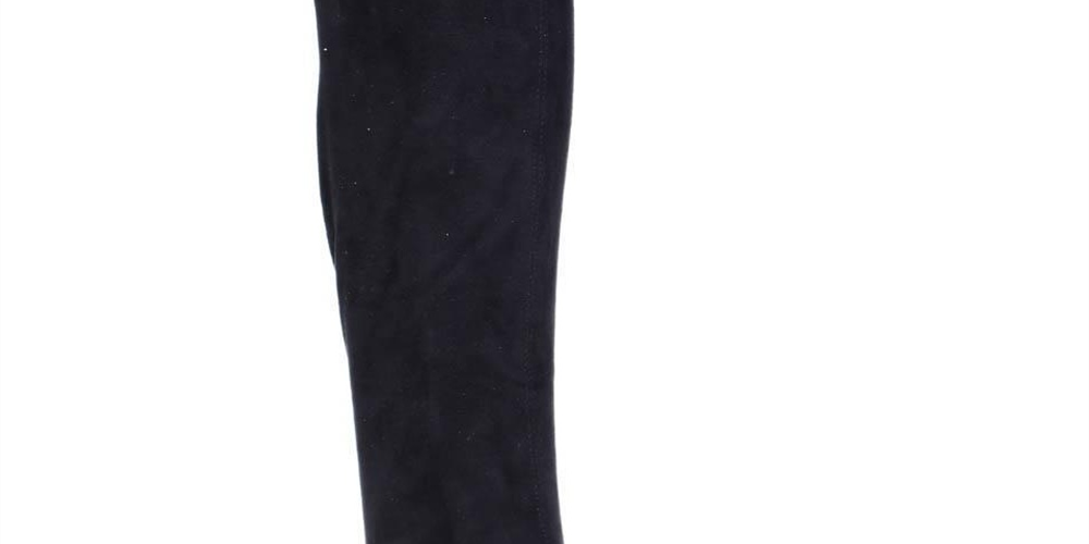 Marc Fisher Women's Almond Toe Block Heel Zip up Boots Black Size 5 M