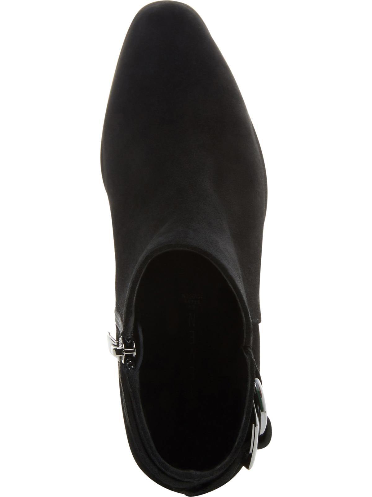 Steve Madden Women's Shoes Ringer Leather Closed Toe Ankle Fashion Boots Black Size 10 M