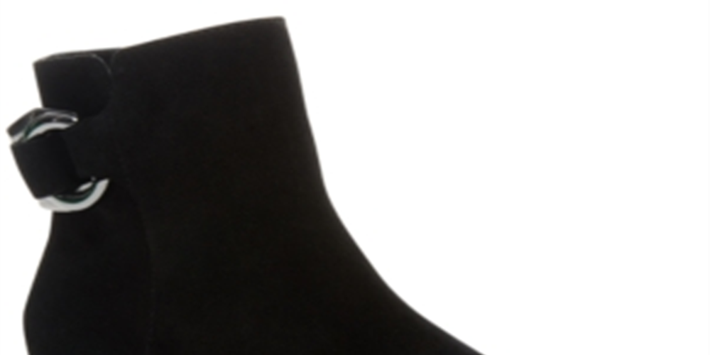 Steve Madden Women's Shoes Ringer Leather Closed Toe Ankle Fashion Boots Black Size 10 M