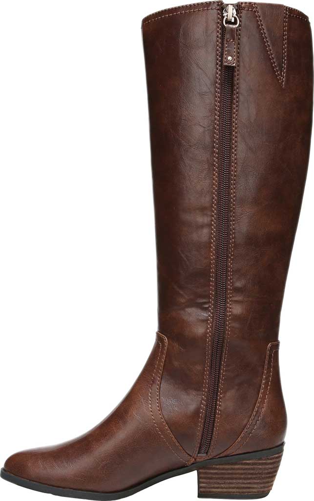 Women's Dr. Scholls Brilliance Knee High Boot in Whisky Wde Calf Brown Size 8.5