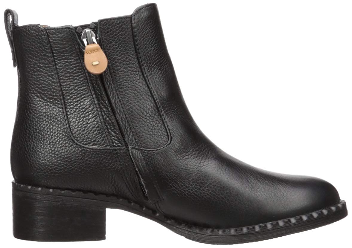 Gentle Souls Women's Shoes Best Buckle Chelsea Leather Closed Toe Ankle Fashi Black Size 6.5 M