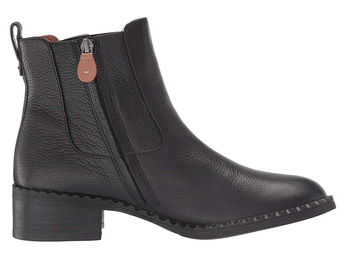 Gentle Souls Women's Shoes Best Buckle Chelsea Leather Closed Toe Ankle Fashi Black Size 6.5 M