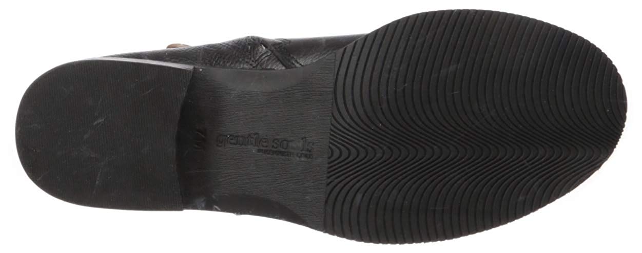 Gentle Souls Women's Shoes Best Buckle Chelsea Leather Closed Toe Ankle Fashi Black Size 6.5 M