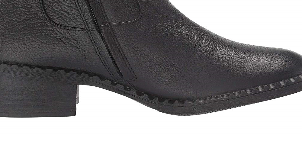 Gentle Souls Women's Shoes Best Buckle Chelsea Leather Closed Toe Ankle Fashi Black Size 6.5 M