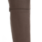 Sun Stone Womens Beige Round Toe Block Heel Zip-up Boots Brown Size 8.5