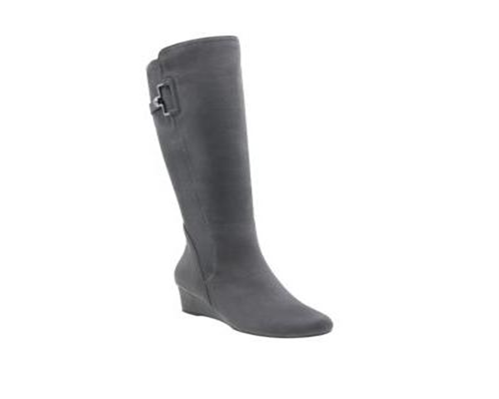 Impo Women's Glada Wedge Dress Boots Gray Size 8.5 M