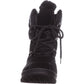 Baretraps Womens Aero Suede Ankle Winter Boots Black Size 5 M