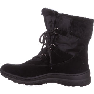 Baretraps Womens Aero Suede Ankle Winter Boots Black Size 5 M